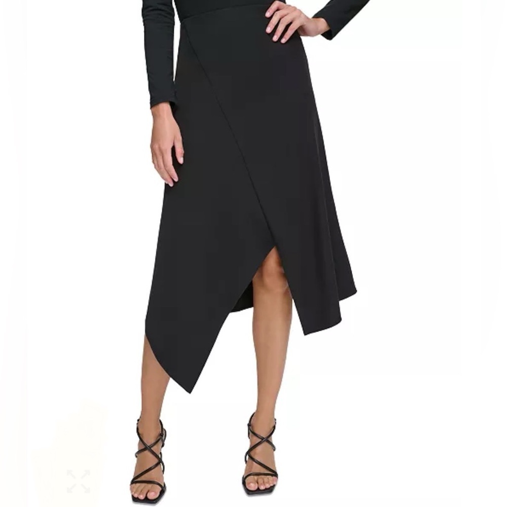 DKNY Asymmetrical-Hem Skirt Size 0